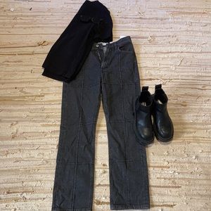 Beautiful and unique black pants